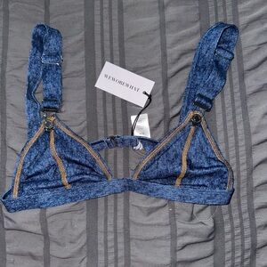 WeWoreWhat Blue Bikini